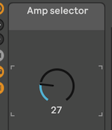 Macro #1 "Amp selector"